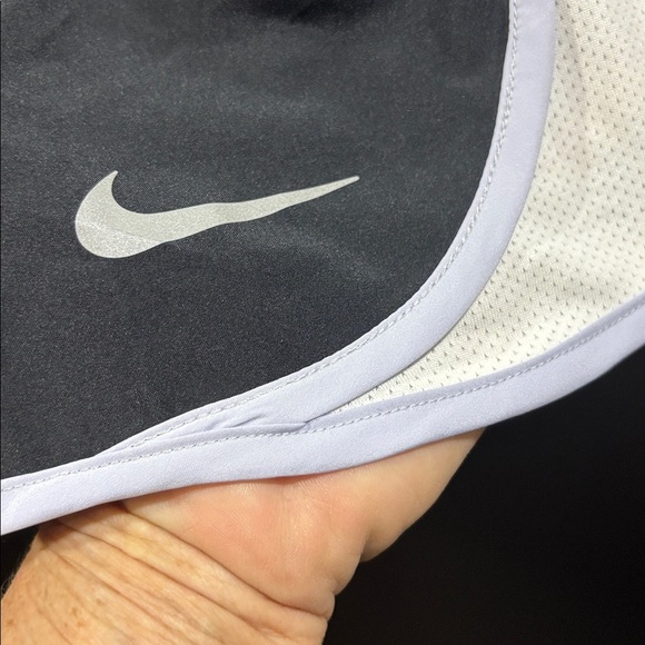 Nike Dri-Fit Running, panty lined, mesh panels, drawstring elastic waist - Picture 2 of 7